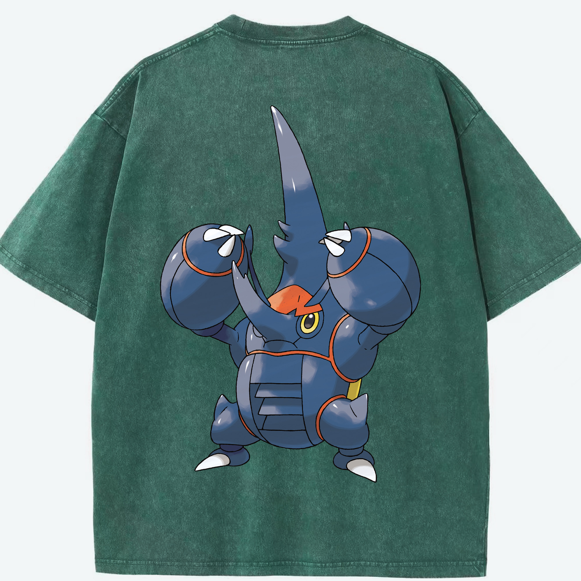（画像用） ポケットモンスター Pokémon 綿100% ヴィンテージ風 半袖Tシャツ（背面プリント）